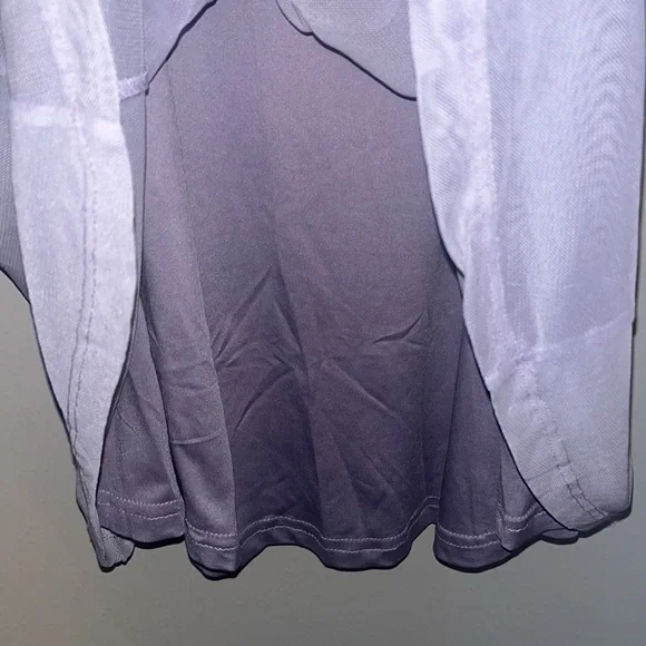 Forever 21 Lilac Dress with Black Ribbon Detail - Picture 4 of 7
